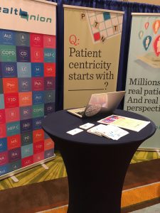 HU Booth at SCOPE 2018 for patient insight