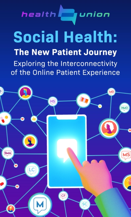 Infographic Title Slide: Social Health: The New Patient Journey